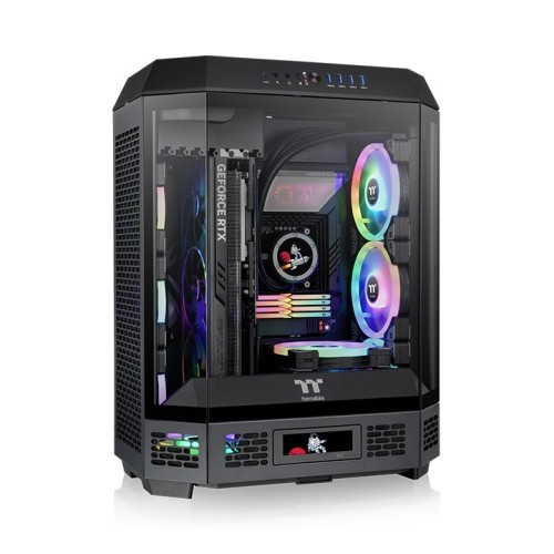 THERMALTAKE Obudowa - The Tower 600 TG - Black  - CA-1Z1-00M1WN-00
