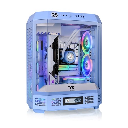 THERMALTAKE Obudowa - The Tower 600 TG - Hydrangea Blue  - CA-1Z1-00MFWN-00