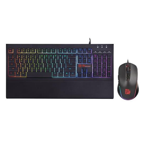 THERMALTAKE Klawiatura gamingowa - Tt eSports Challenger Elite RGB Combo - CM-CEL-WLXXMB-US