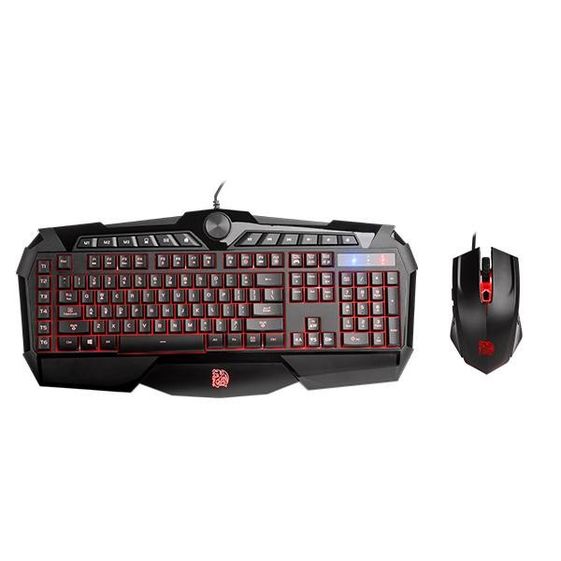 THERMALTAKE Tt eSPORTS Klawiatura dla graczy - Challenger Prime RGB Combo  - KB-CPC-MBBRUS-01
