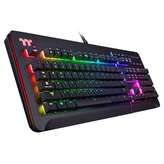 THERMALTAKE Klawiatura gamingowa Level 20 RGB Black Cherry MX Blue - KB-LVT-BLBRUS-01