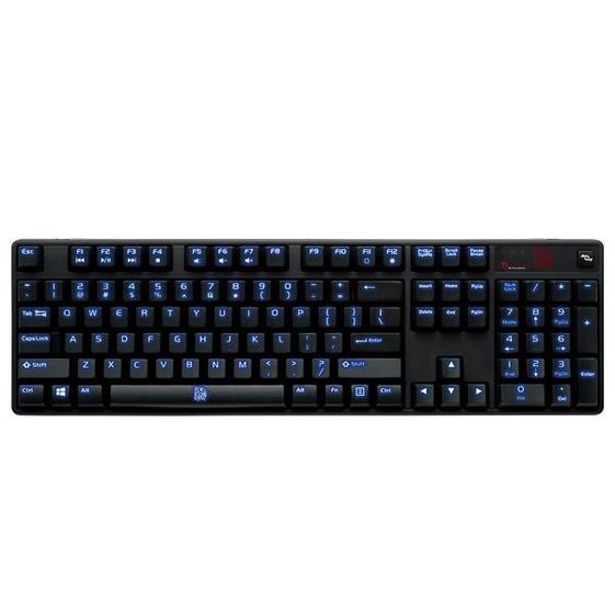 THERMALTAKE Tt eSPORTS Mechaniczna klawiatura dla graczy - Poseidon Z illuminated Blue Switch 1000Hz - KB-PIZ-KLBLUS-01