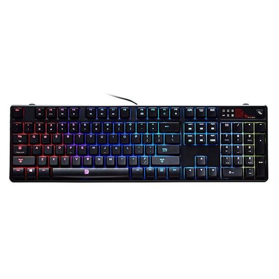 THERMALTAKE Tt eSPORTS Mechaniczna klawiatura dla graczy - Poseidon Z RGB niebieski - KB-PZR-KLBRUS-01