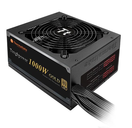 THERMALTAKE Zasilacz Toughpower 1000W Modular (80+ Gold, 6xPEG, 135mm)  - PS-TPD-1000MPCGEU-1