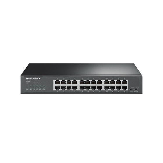 TP-LINK Przełącznik niezarządzalny Mercusys MS124GS 24 Gig Desktop/Rackmount Switch  - MS124GS
