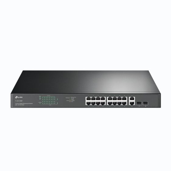 TP-LINK Switch SG1218MP 16xGE PoE+ 2xGE 2xSFP - TL-SG1218MP