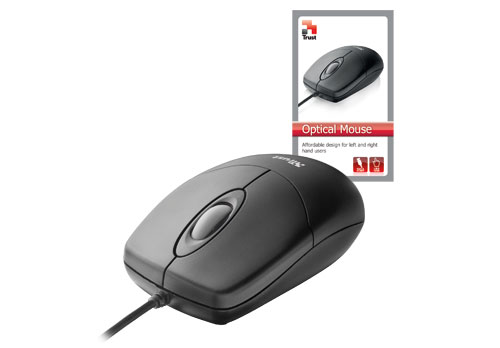 TRUST Optical Mouse - black - 16591