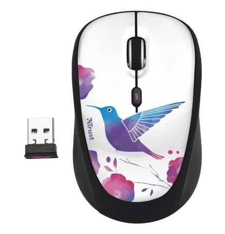 TRUST Yvi Wireless Mouse - bird - 20251