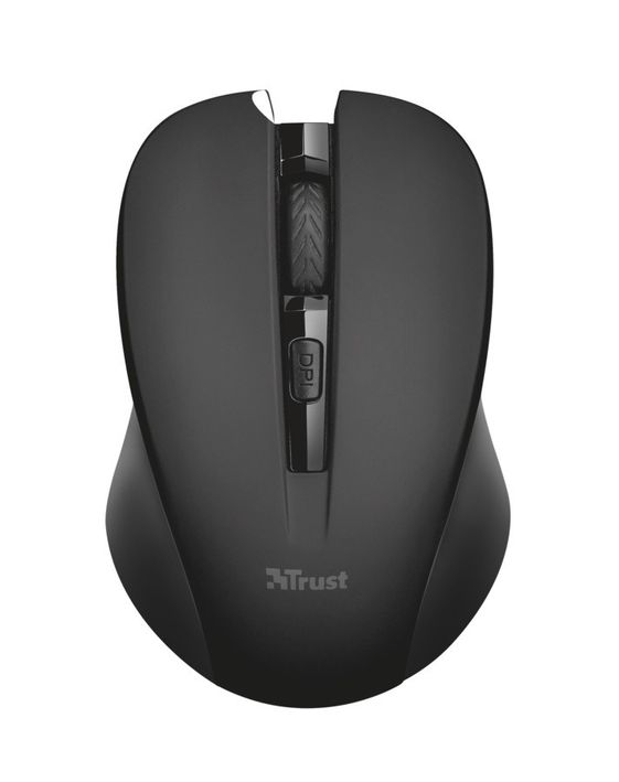 TRUST Mydo Silent Click bezprzewodowa mysz czarna - 21869