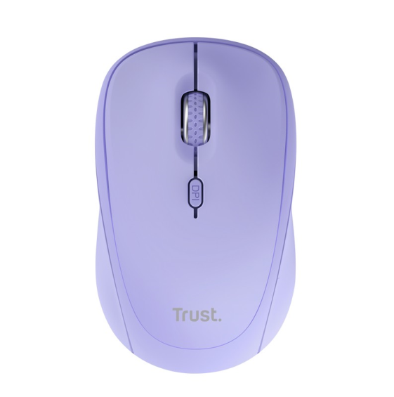 TRUST Mysz bezprzewodowa YVI+ MULTI-DEVICE fioletowa  - 25583