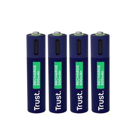 TRUST Baterie 4P AAA USB-C  - 25671