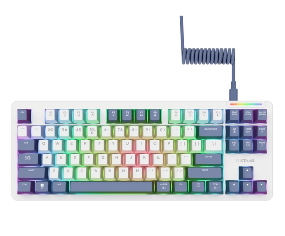 TRUST Mechaniczna klawiatura dla graczy GXT 872 Xyra TKL  - 25729