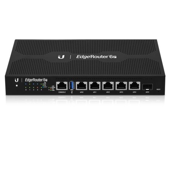 UBIQUITI Router 5x1GbE 1xSFP PoE ER-6P-EU - ER-6P-EU
