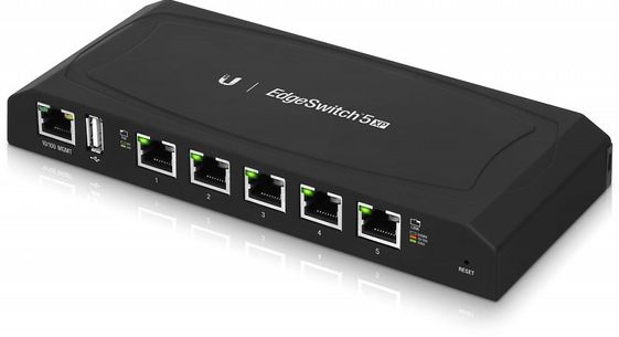 UBIQUITI EdgeSwitch XP 5x1GbE 60W PasPoE ES-5XP  - ES-5XP-EU