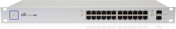 UBIQUITI Switch 24x1GbE 2xSFP PoE US-24-500W  - US-24-500W-EU