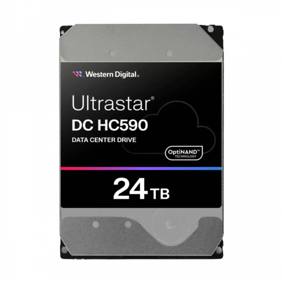 WD Dysk twardy Ultrastar Data Center HC590 24TB 3.5 SATAIII 0F65684 - 0F65684