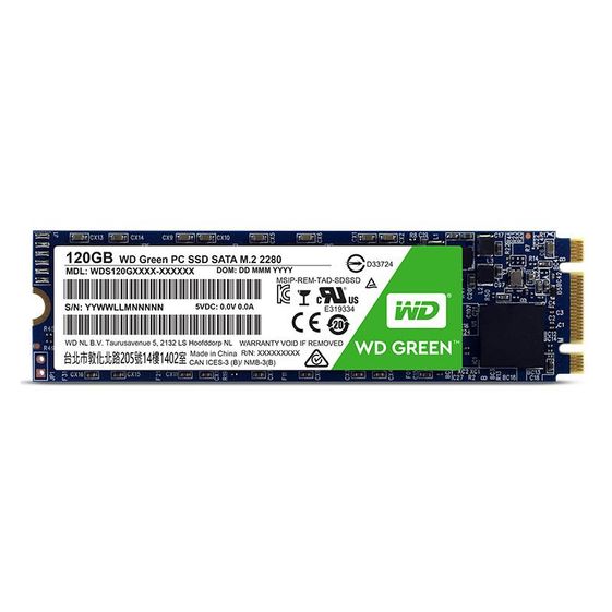 WD Green SSD 120GB SATA M.2 2280 WDS120G2G0B - WDS120G2G0B