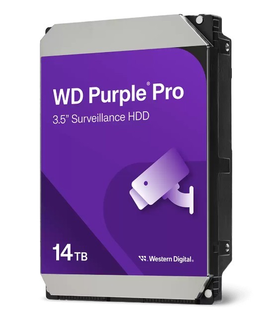 WD Dysk HDD Purple Pro 14TB 3,5' WD142PURP  - WD142PURP