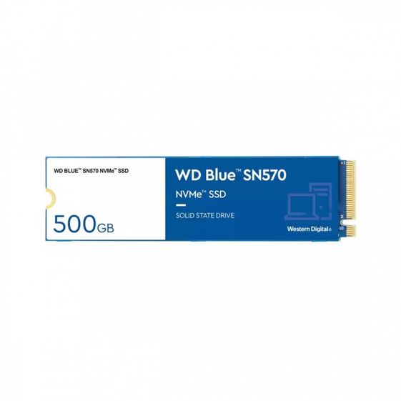 Dysk SSD WD Blue 500GB SN570 2280 NVMe m.2 Gen3 - WDS500G3B0C