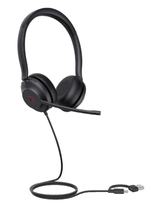 Yealink Słuchawki UH35 Dual Teams USB-C/A                  1308163 - 1308163