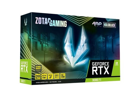 ZOTAC Karta graficzna RTX 3080 Ti AMP Holo 12GB GDDR6X 384bit LHR 3DP/HDMI - ZT-A30810F-10P