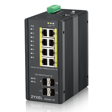 ZYXEL Switch Managed PoE 12port RGS200-12P - RGS200-12P-ZZ0101F