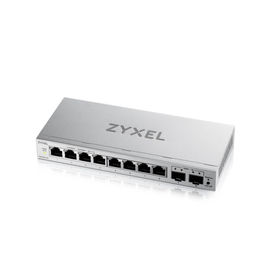 ZYXEL Przełącznik 8xGE 2XSFP GS1200-10V3-EU0101F  - GS1200-10V3-EU0101F