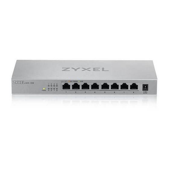 ZYXEL MG-108 8Ports Desktop 2,5G unmanaged Switch MG-108-ZZ0101F - MG-108-ZZ0101F