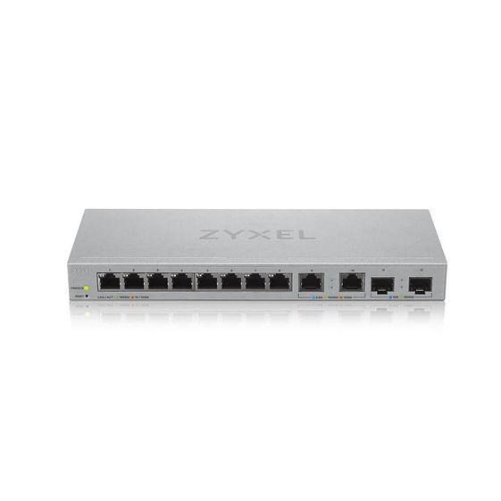 ZYXEL Przełącznik XGS1210-12-ZZ0101F GbE 8x1G + 2x2,5G +2xSFP+  - XGS1210-12-ZZ0101F