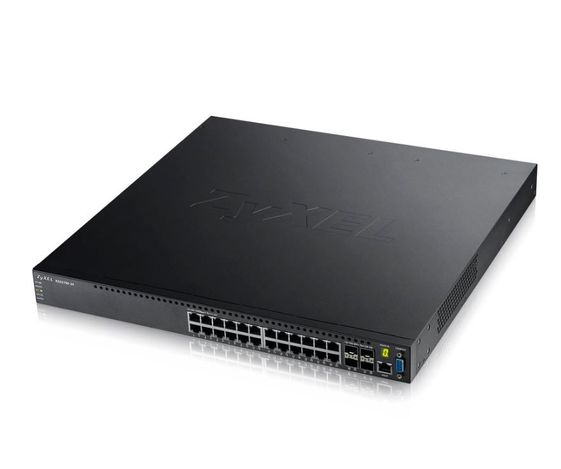 ZYXEL Przełącznik zarządzalny XGS3700-24 24GbE +4x10G Layer 2/3 Switch  - XGS3700-24-ZZ0101F