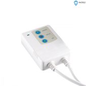 4WORLD Ekran projekcyjny elektryczny, ścienny, sufitowy z pilotem 152X152 1:1 matowy biały - 09459 - Zdjęcie 7