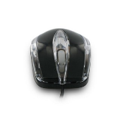 4WORLD Mysz optyczna BASIC1 USB 1200dpi czarna - 06708 - Zdjęcie 1