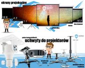 4WORLD Elektryczny Ścienny/Sufitowy Ekran Projekcyjny z Pilotem 265x149 (16:9) Matt White - 09472 - Zdjęcie 8