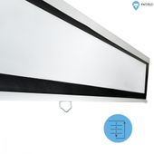4WORLD Ekran Projekcyjny + kabel HDMI GRATIS 244x183 (1:1) Matt White - Z08142 - Zdjęcie 3
