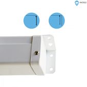 4WORLD Ekran Projekcyjny + kabel HDMI GRATIS 244x183 (1:1) Matt White - Z08142 - Zdjęcie 4