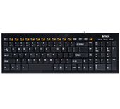 A4TECH Klawiatura Multimedialna Notebook Touch KX-100 - A4TKLA42426 - Zdjęcie 1