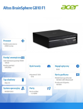 ACER Komputer Altos BrainSphere GB10 F1 AI DT.L1BEE.001 - DT.L1BEE.001 - Zdjęcie 5