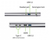 ACER Laptop Aspire Go AG15-71P-71KY I7-13620H 15,6 FHD 16GB 512GBNoOS Silver  - NX.J6SEX.00R - Zdjęcie 10