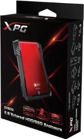 ADATA Obudowa zewnętrzna HDD EX500 USB3.1 - AEX500U3-CRD - Zdjęcie 3