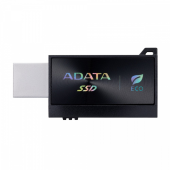 ADATA Dysk zewnętrzny SSD SC730 1TB USB 3.2C/A 600/600MB/s czarny - SC730-1T-CACTI - Zdjęcie 3