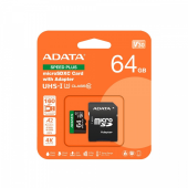 ADATA Karta microSD Speed Plus 64GB UHS1 U3 V30 A2 160/140 MB/s - UD64GUI3V30A2SP-RA1 - Zdjęcie 3