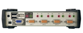 ATEN *4-Port PS/2-USB VGA/Aud KVMP Switch W/OSD  - CS1734B-AT-G - Zdjęcie 3