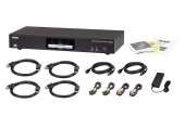 ATEN Przełącznik 2-portowy KVMP USB 3.0 DisplayPort 4K Dual Display - CS1942DP-AT-G - Zdjęcie 4