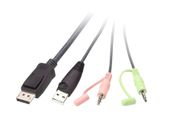 ATEN Przełącznik 2 portowy USB DP Cable KVM Switch CS22DP  - CS22DP-AT - Zdjęcie 2