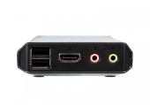 ATEN Przełącznik KVM z 2 portami USB 4K HDMI ze zdalnym selektorem portów - CS22H - Zdjęcie 2
