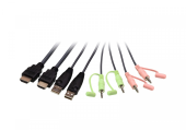 ATEN Przełącznik KVM z 2 portami USB 4K HDMI ze zdalnym selektorem portów - CS22H - Zdjęcie 7