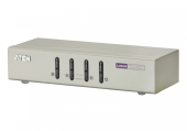 ATEN Przełącznik 4-Port USB VGA/Audio KVM Switch CS74U - CS74U-AT - Zdjęcie 1
