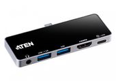 ATEN Stacja dokująca USB-C PD92W UH3238-AT  - UH3238-AT - Zdjęcie 3