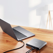 ATEN Przełącznik 2-Port 4K DP USB-C KVM Dock Switch with Power  - US3311 - Zdjęcie 4