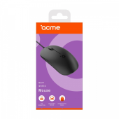 ACME EUROPE Mysz przewodowa MS17  USB 3 przyciski, Czarna  - 327869 - Zdjęcie 6